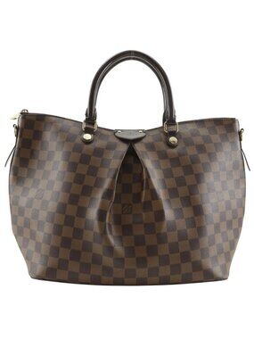 Louis Vuitton Siena GM Damier Canvas Brown Handbag